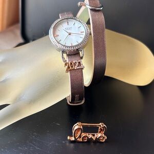 Keep Rose Gold 'Watch with Love' Bracelet